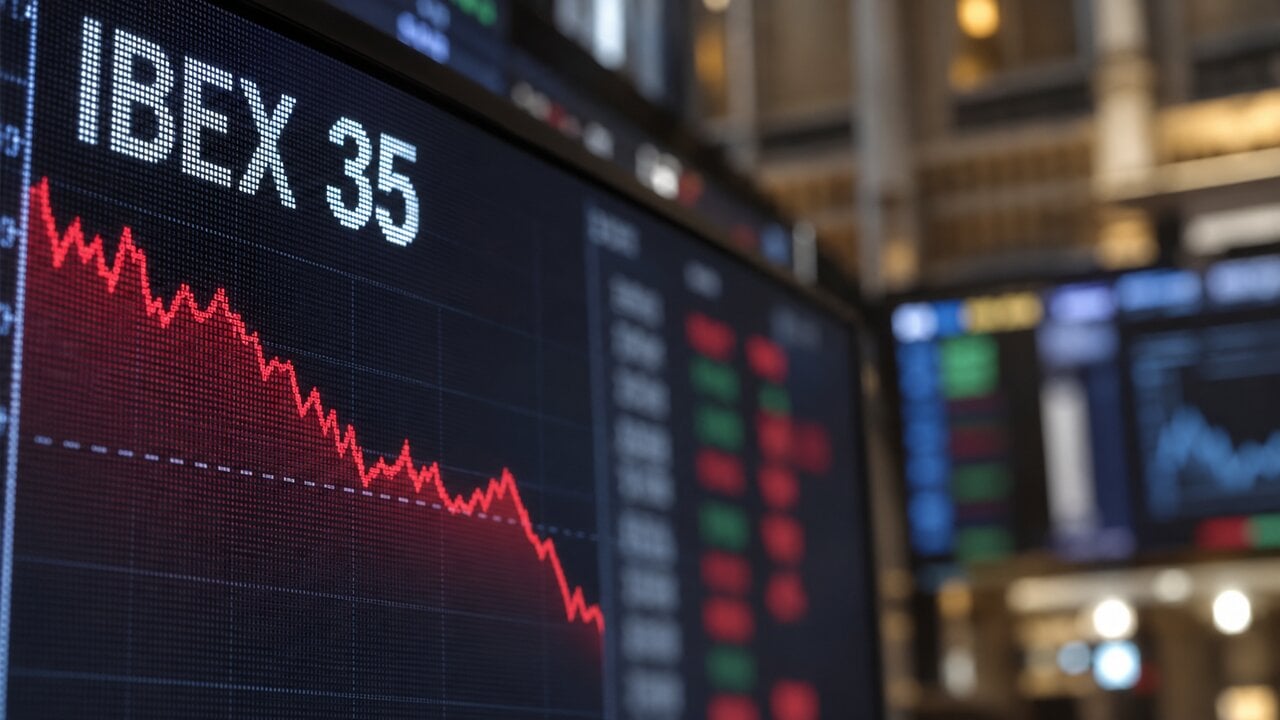Der IBEX 35 verliert im Oktober 4 Prozent und schließt auf dem tiefsten Stand seit Juni